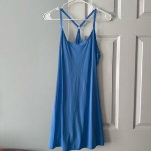 Outdoor Voices | exercise dress in blueberry